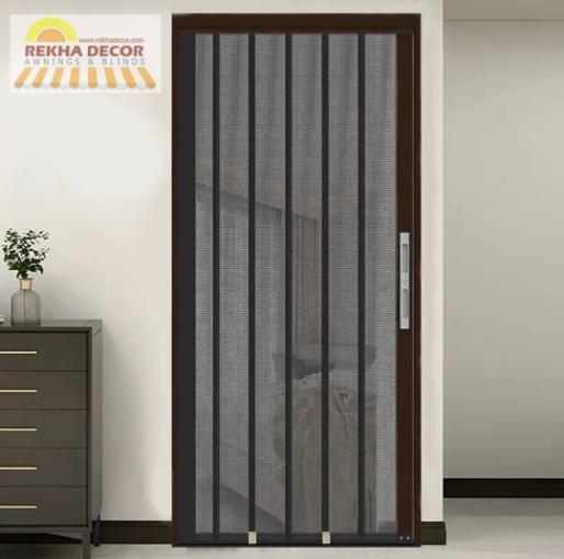 SS Mesh (Powder Coated) Folding Doors